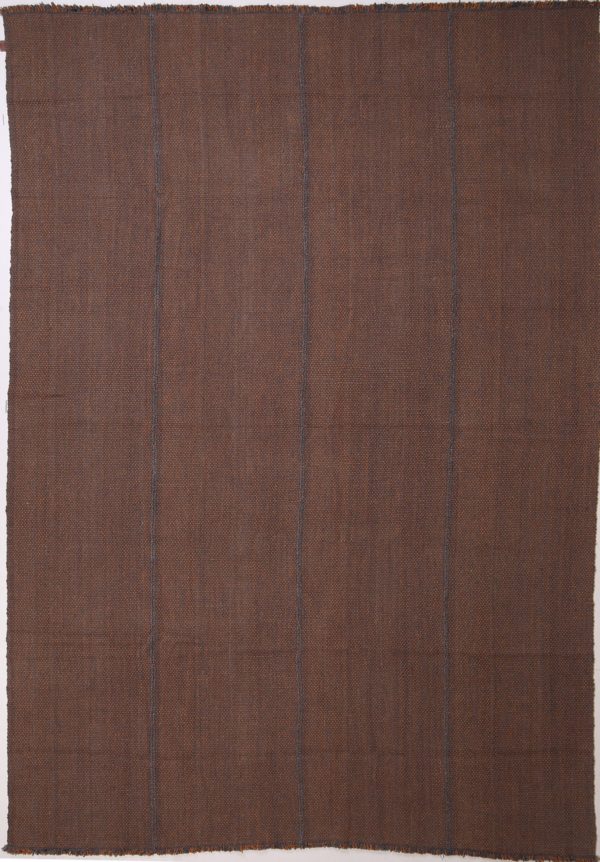 Brown Color Kilim, Mani Collection